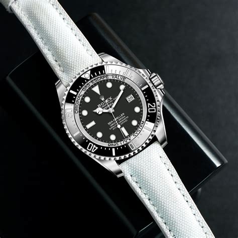 rolex sea dweller canvas strap|Rolex bracelets.